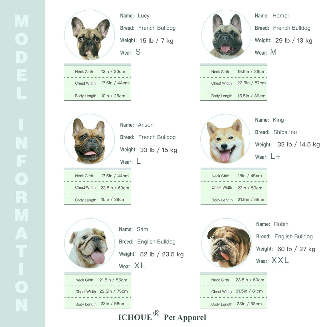 Pug Clothes Hoodies for Dogs Puppy French Bulldog Frenchie English Boston Terrier Bully Pitbull Sweatshirt Sweater Clothing Cold Weather Winter Coats - Navy/Small