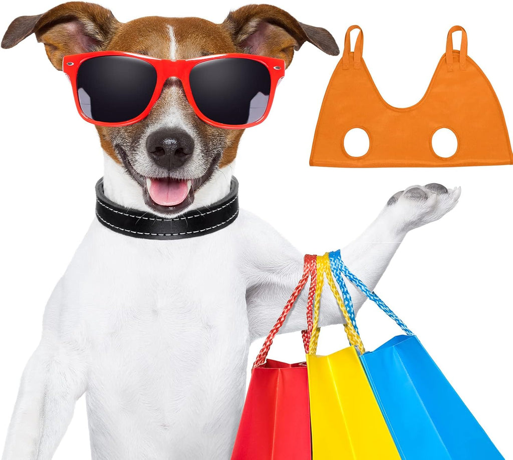 Pet Grooming Hammock with Anti-Splash Nail Clippers, Grooming Gloves,Dog Grooming Sling for Bathing Grooming and Nail Trimming-L (-Cwdc0001)